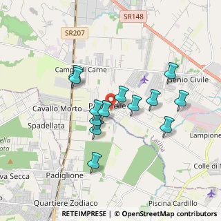 Mappa Via Pantanelle, 04011 Aprilia LT, Italia (1.62692)