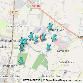 Mappa Via del Querceto, 04011 Aprilia LT, Italia (1.72818)