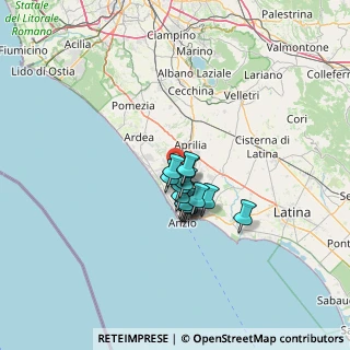 Mappa Via di Cavallo Morto, 04011 Aprilia LT, Italia (7.96143)