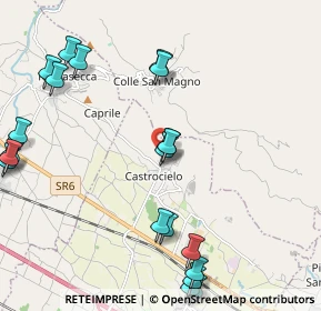 Mappa Via Indipendenza, 03030 Castrocielo FR, Italia (2.797)