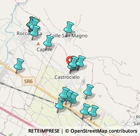 Mappa Via Indipendenza, 03030 Castrocielo FR, Italia (2.223)