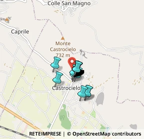 Mappa Via Indipendenza, 03030 Castrocielo FR, Italia (0.33333)