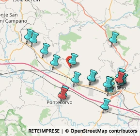 Mappa Via Indipendenza, 03030 Castrocielo FR, Italia (9.2065)