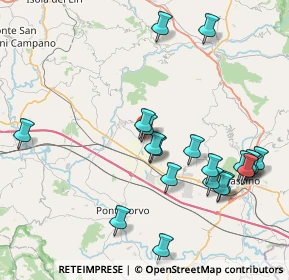 Mappa Via Indipendenza, 03030 Castrocielo FR, Italia (9.3375)