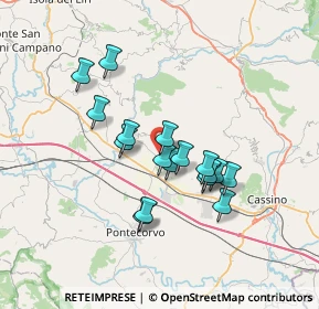 Mappa Via Indipendenza, 03030 Castrocielo FR, Italia (6.01647)