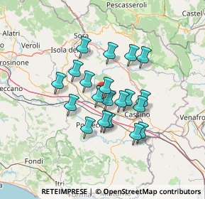 Mappa Via Indipendenza, 03030 Castrocielo FR, Italia (11.027)
