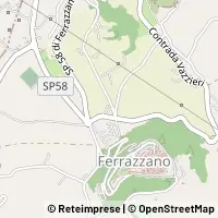 Mapa Ferrazzano