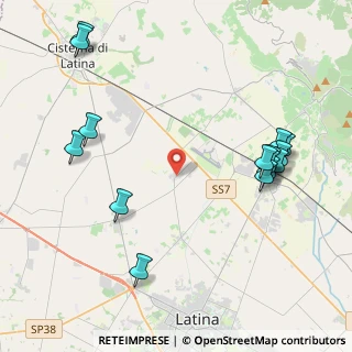 Mappa Strada Gialla, 04100 Latina LT, Italia (5.326)