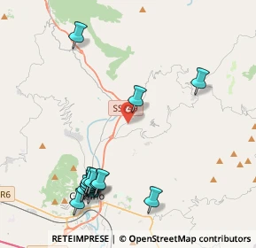 Mappa Via Guado Oliveto, 03049 Sant'Elia Fiumerapido FR, Italia (5.28214)