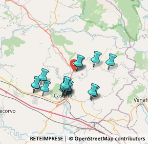 Mappa 03049 Sant'Elia Fiumerapido FR, Italia (6.21778)
