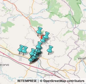Mappa 03049 Sant'Elia Fiumerapido FR, Italia (6.5975)