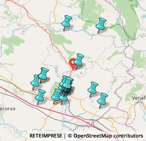 Mappa 03049 Sant'Elia Fiumerapido FR, Italia (7.40556)