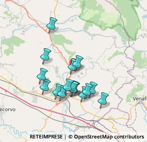Mappa 03049 Sant'Elia Fiumerapido FR, Italia (6.6375)