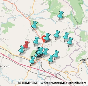 Mappa 03049 Sant'Elia Fiumerapido FR, Italia (6.3785)
