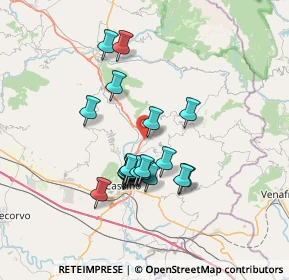 Mappa 03049 Sant'Elia Fiumerapido FR, Italia (6.2585)