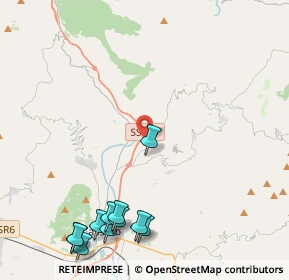 Mappa 03049 Sant'Elia Fiumerapido FR, Italia (6.03909)