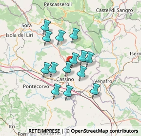Mappa 03049 Sant'Elia Fiumerapido FR, Italia (11.34929)