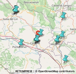 Mappa 03049 Sant'Elia Fiumerapido FR, Italia (17.95733)