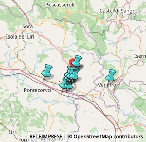 Mappa 03049 Sant'Elia Fiumerapido FR, Italia (7.44)