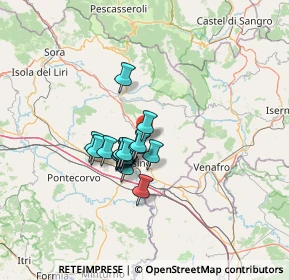 Mappa 03049 Sant'Elia Fiumerapido FR, Italia (9.51438)
