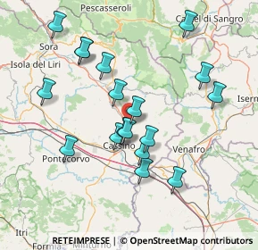 Mappa 03049 Sant'Elia Fiumerapido FR, Italia (15.24667)