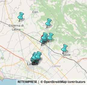 Mappa Via Onorato Caetani, 04013 Sermoneta LT, Italia (6.77105)