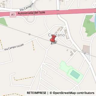 Mappa Via pennea 8, 03024 Ceprano, Frosinone (Lazio)