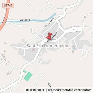 Mappa Via Roma, 6, 03049 Sant'Elia Fiumerapido, Frosinone (Lazio)