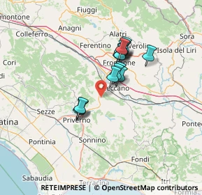 Mappa Via Santa Lucia, 03020 Giuliano di Roma FR, Italia (10.86867)