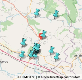 Mappa Via Cartiera, 03049 Sant'Elia Fiumerapido FR, Italia (7.29941)