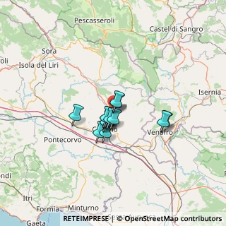 Mappa Via Cartiera, 03049 Sant'Elia Fiumerapido FR, Italia (8.15786)