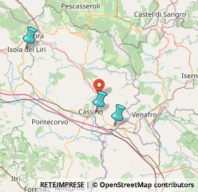 Mappa Via Cartiera, 03049 Sant'Elia Fiumerapido FR, Italia (50.27308)