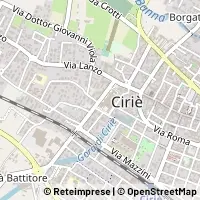 Map Ciriè
