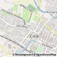 Map Ciriè