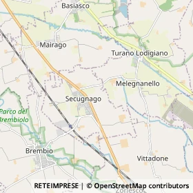 Mappa Secugnago
