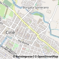 Map Ciriè