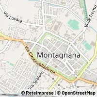 Mapa Montagnana