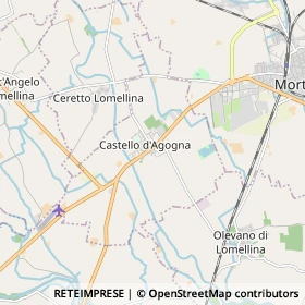 Mappa Castello d'Agogna