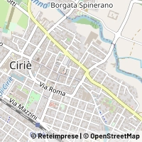 Mapa Ciriè