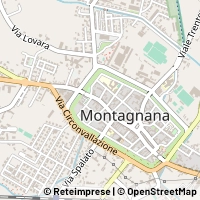 Kaart Montagnana