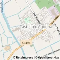 Map Castello d'Agogna