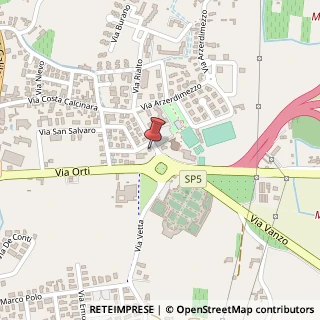 Mappa Via Costa Calcinara, 108, 35043 Monselice, Padova (Veneto)