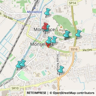 Mappa Via Luigi Cadorna, 35043 Monselice PD, Italia (0.48273)