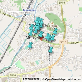 Mappa Via Luigi Cadorna, 35043 Monselice PD, Italia (0.2895)