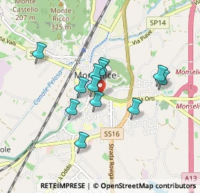 Mappa Via Luigi Cadorna, 35043 Monselice PD, Italia (0.685)