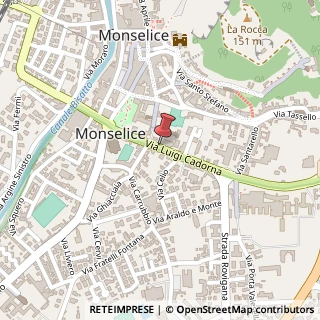 Mappa Via Luigi Cadorna, 29B, 35043 Monselice, Padova (Veneto)