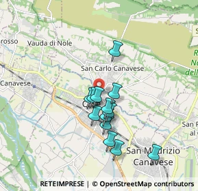 Mappa Via San Carlo, 10073 Ciriè TO, Italia (1.42538)