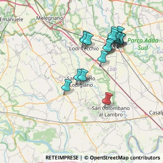 Mappa Via Umberto I°, 26866 Sant'Angelo Lodigiano LO, Italia (7.7505)