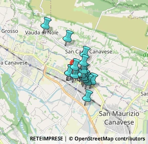 Mappa Via Monte Soglio, 10073 Ciriè TO, Italia (0.93467)