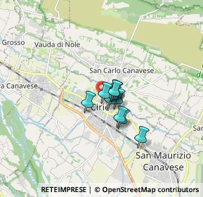 Mappa Via Monte Soglio, 10073 Ciriè TO, Italia (0.81)